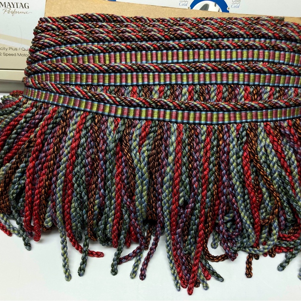 Designer Upholstery Trimming Fringe Tassels BY THE YARD